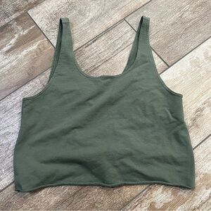American Eagle Aerie | Olive Green Tank Top